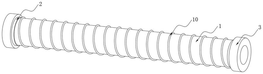 一种易组装的耐霉菌波纹管的制作方法