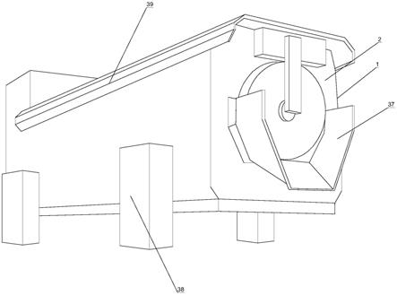 一种建筑废弃物回收用储存投放垃圾的料仓的制作方法