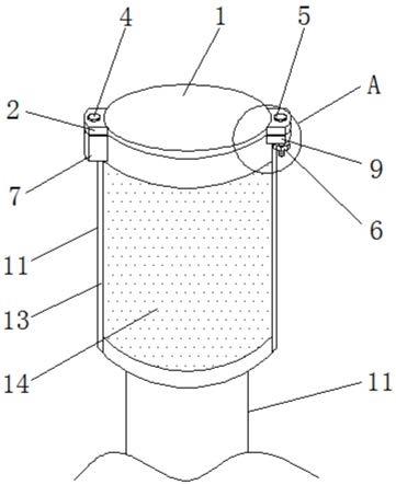 一种环境监测井平地式井口防护筒的制作方法