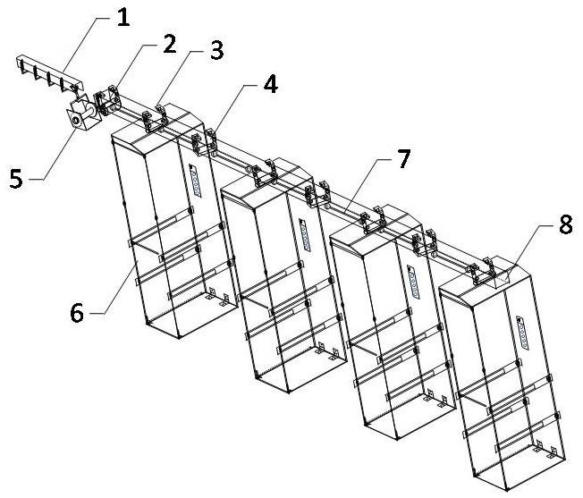 一种悬轨式电动扶梯的制作方法