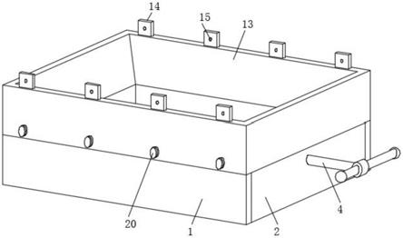 一种金属加工中心用工件稳固装置的制作方法