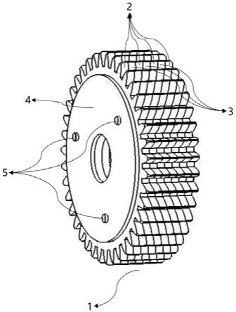 一种平衡轴齿轮、制作方法和具有该齿轮的齿轮副与流程