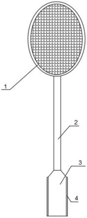 一种具备伸缩功能的羽毛球拍的制作方法
