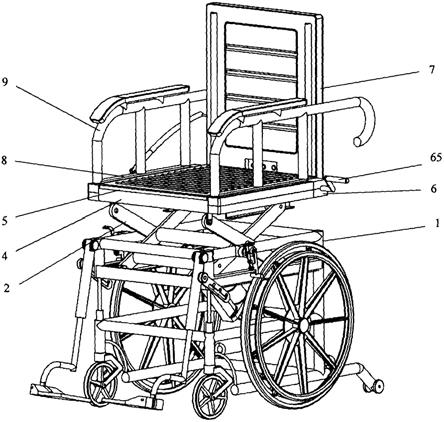 一种转移辅助轮椅