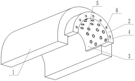 外接式隧道空气减振器的制作方法