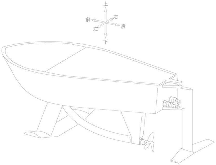 一种水翼艇模型的制作方法