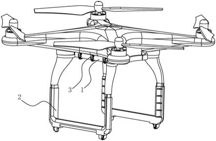 一种多功能测绘无人机用支架的制作方法