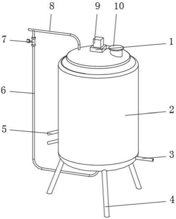 一种香兰素生产用浸取装置的制作方法