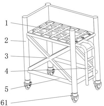 一种建筑工程用脚手架的制作方法