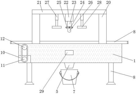 一种建筑不锈钢用冲孔机的制作方法