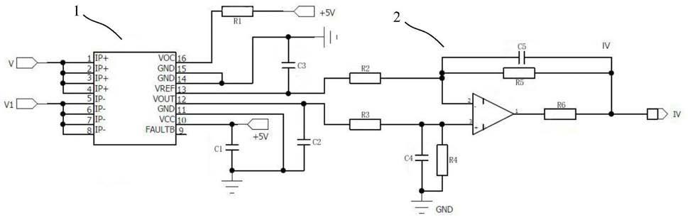 一种应用在变频器上的电流检测保护电路的制作方法