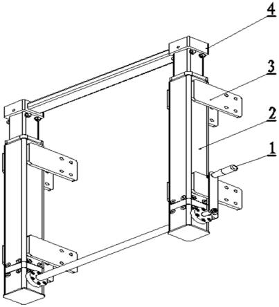一种梯架专用高度调节升降机构的制作方法