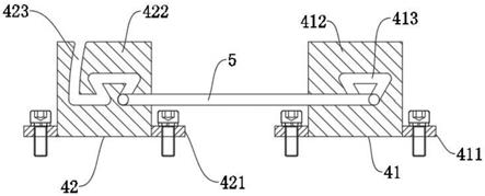一种吊袋式离心机吊板插销的限位机构的制作方法