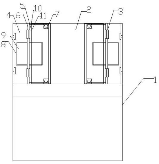 低压开关柜断路器防护结构的制作方法