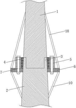 一种聚氨酯复合材料杆塔连接装置的制作方法