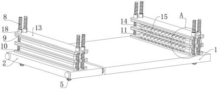 一种榫接式钢围檩可调式输送结构的制作方法