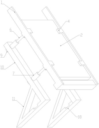 一种建筑临边结构柱施工防护架的制作方法