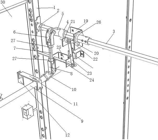 金属铠装移开式高压开关柜接地系统综合联锁装置的制作方法
