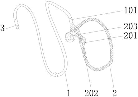 一种新型的可打开的卸扣款式扣眼的绞盘绳的制作方法