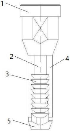 一种链板D形孔局部整修用推刀的制作方法