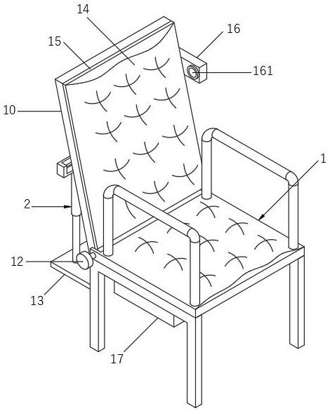 一种可监测老人体温的座椅的制作方法