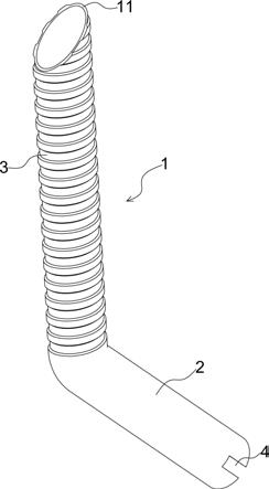 一种双通道脊柱内镜下螺纹工作鞘管的制作方法