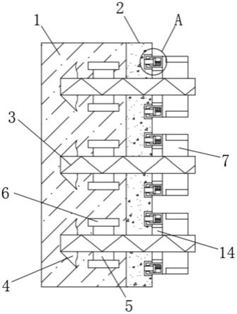 一种建筑工程砖混结构加固结构的制作方法