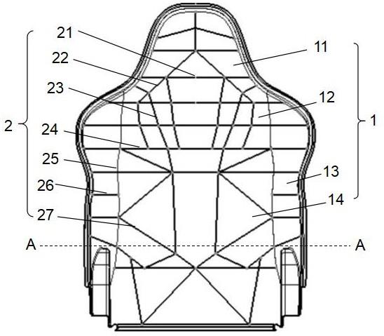 一种汽车复合材料座椅靠背骨架结构的制作方法