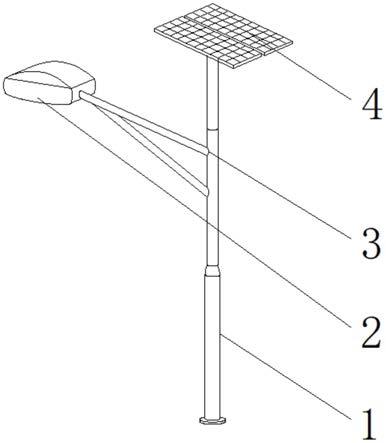 一种市政用路灯的制作方法