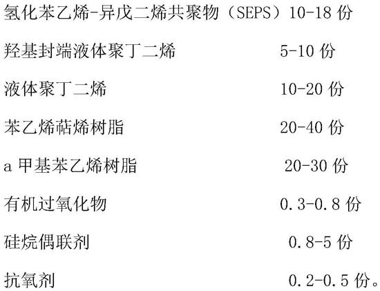 一种交联反应性热熔压敏胶及其制备方法与流程