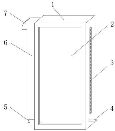 一种具备空气检测功能的户外广告一体机的制作方法