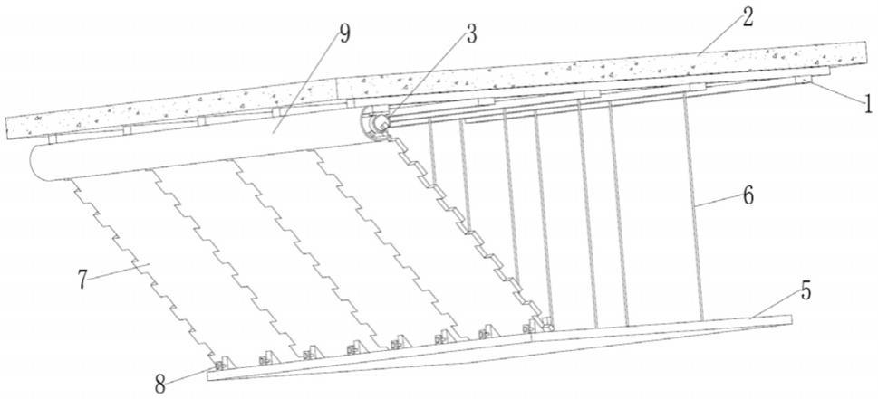 一种轨道交通站台的斜向大面积铝板装配式安装设计结构的制作方法