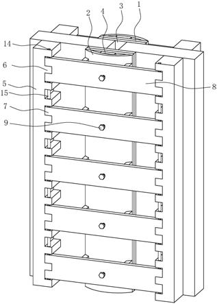 一种构造柱的浇筑模具的制作方法