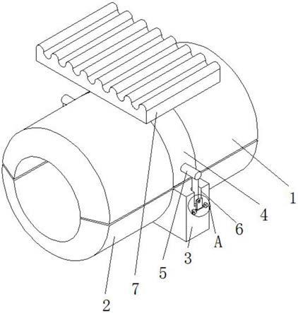 一种外置隔离防护结构的箍紧式磁环的制作方法
