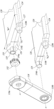 叶片连结构件联接到垫环以用于作用力产生的调风器的制作方法