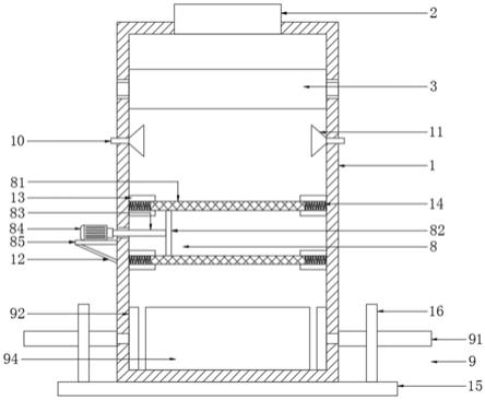 一种建筑工程残渣处理装置的制作方法