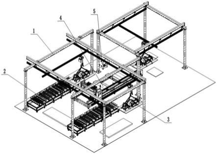 一种装配式建筑自动组装生产线系统的制作方法
