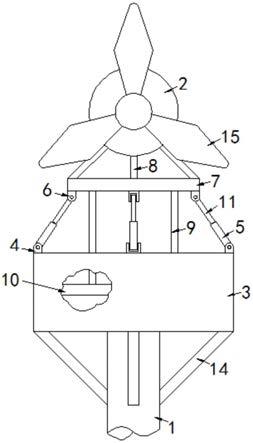 一种风电机组塔架非线性减振水箱阻尼器的制作方法