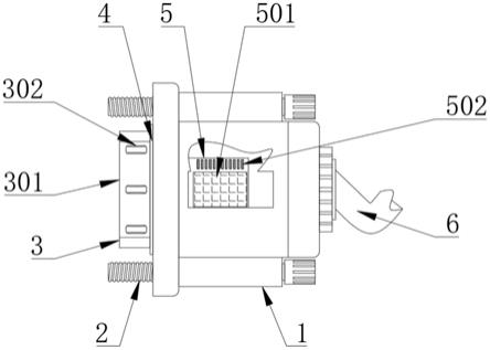 一种防变形电脑显示器连接接口铁质套件的制作方法