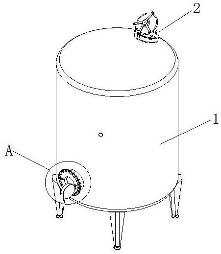 一种避免染菌的3吨二级种子罐的制作方法