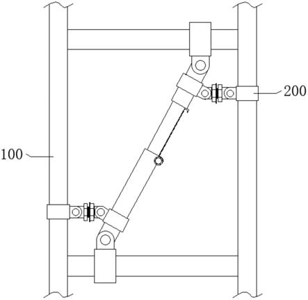 一种强抗扭性的钢结构支撑桁架的制作方法