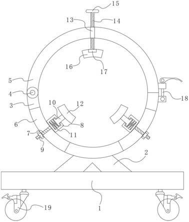 一种ECT传感器安装用夹具的制作方法