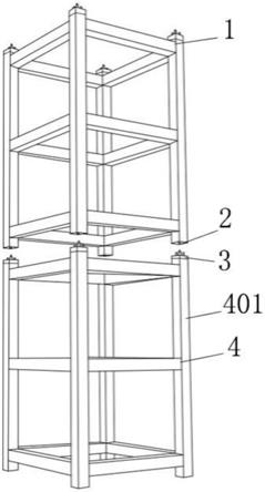 一种吊装式电梯钢结构的定位销连接结构的制作方法