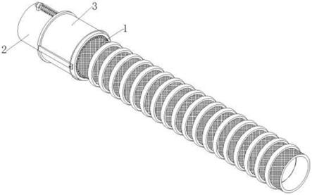 一种网状结构的铁氟龙管的制作方法