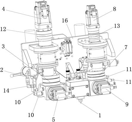 伺服齿轮泵计量供胶装置的制作方法