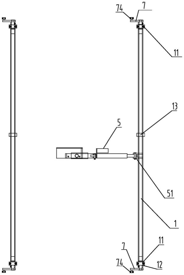 一种平移屏蔽门用多轴联动锁紧装置的制作方法