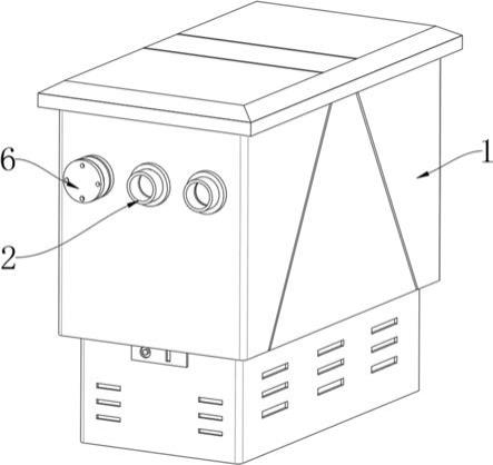 一种10kV电缆分支箱防护型可带电红外测温观察装置的制作方法