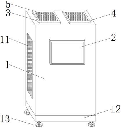 一种进行热交换空气新风机的制作方法