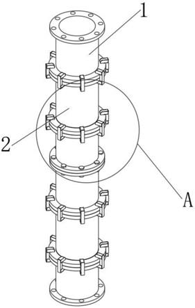 一种油田压裂用管线连接固定装置的制作方法