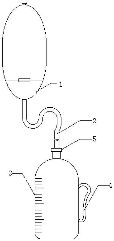 一种男士使用的环保接尿器的制作方法